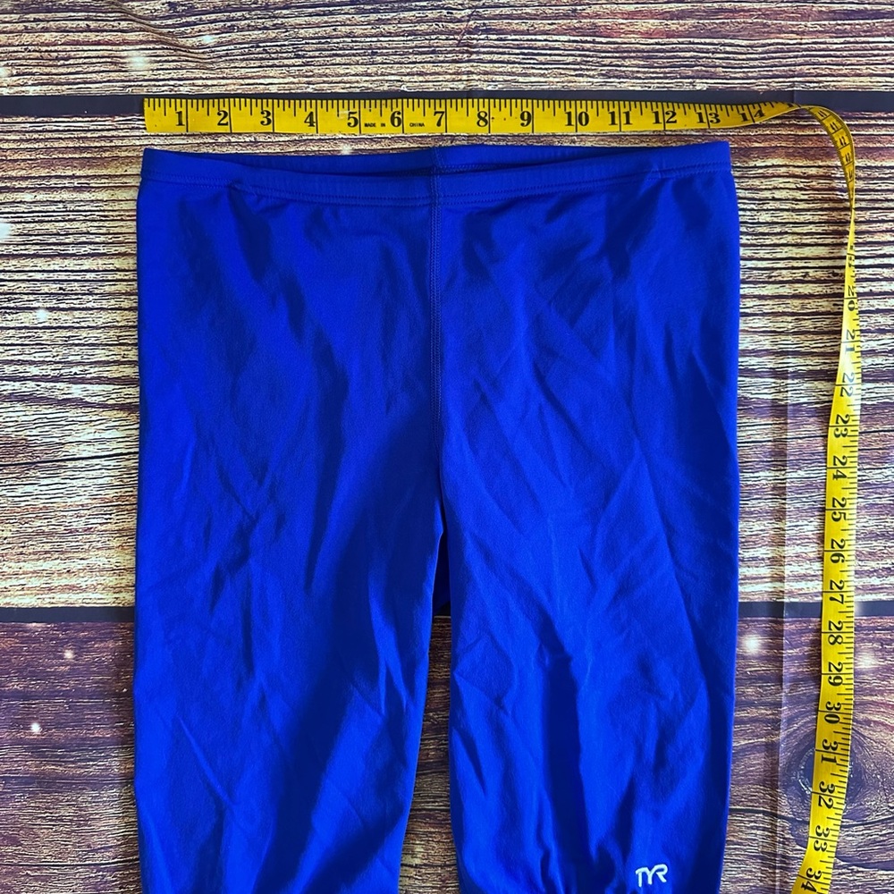 TYR Men's Vibrant Blue Swim Jammer